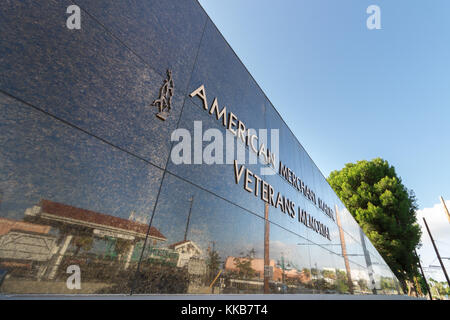 San Pedro, Los Angeles, Kalifornien, USA - 20. September 2017: Das American Merchant Marine Veterans Memorial befindet sich am Harbor Blvd, San Pedro, Los Stockfoto