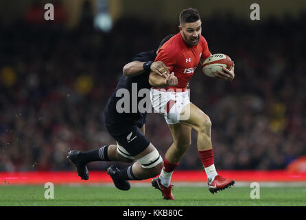 Wales Rhys Webb im Herbst Internationale im Fürstentum Stadium, Cardiff. PRESS ASSOCIATION Foto Stockfoto