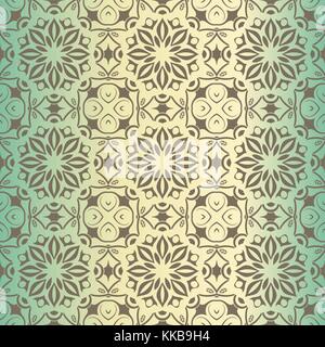 Royal wallpaper nahtlose Blumenmuster, Luxus Hintergrund. Stock Vektor