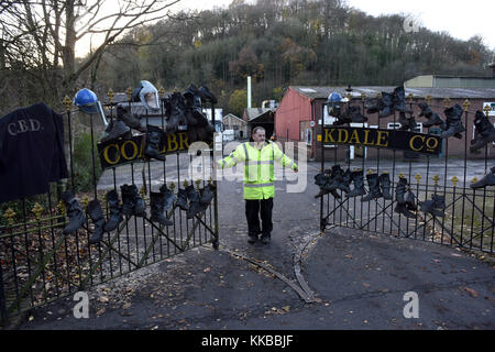 Über 300 Jahre Geschichte endet mit der Schließung der Gießerei Coalbrookdale. Bild Dave Bagnall Stockfoto