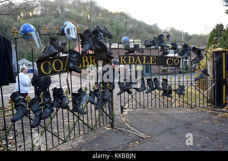 Über 300 Jahre Geschichte endet mit der Schließung der Gießerei Coalbrookdale. Bild Dave Bagnall Stockfoto