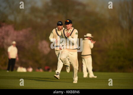 Kricket - Oxford University v Middlesex ccc Stockfoto