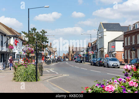 High Street, Billericay, Essex, England, Vereinigtes Königreich Stockfoto