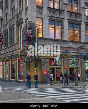 Madame Tussauds Amsterdam, Dam Platz, Amsterdam, Holland. Stockfoto