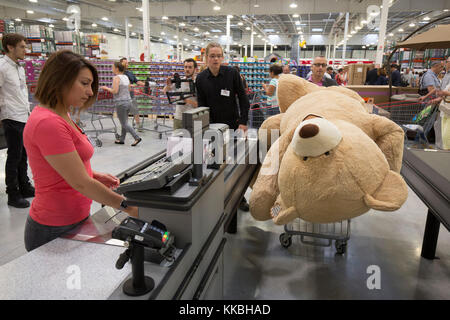 COSTCO GROSSHANDELSERÖFFNUNG FRANKREICH Stockfoto