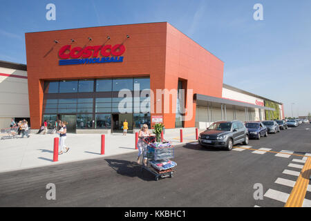 COSTCO GROSSHANDELSERÖFFNUNG FRANKREICH Stockfoto