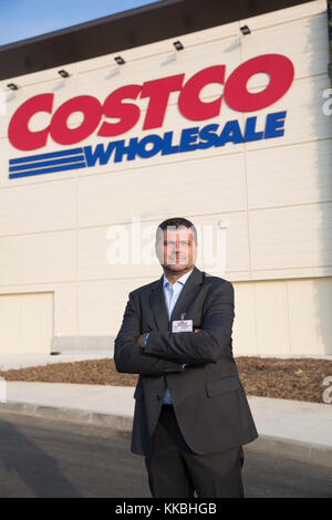 COSTCO GROSSHANDELSERÖFFNUNG FRANKREICH Stockfoto