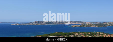 La Maddalena, Sardinien, Italien, Panorama Stockfoto