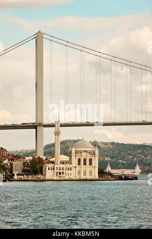 Bosporus-brücke Türkei Istanbul Stockfoto