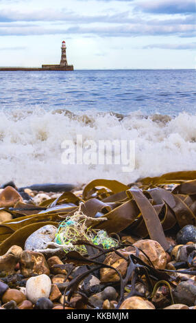 Roker Strand Stockfoto