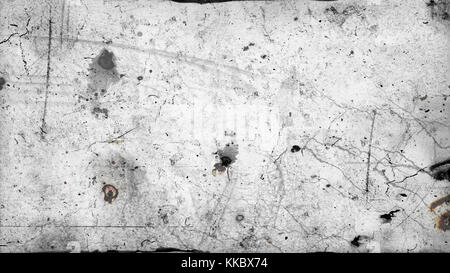 Staub und Kratzer - 16:9 ration Stockfoto