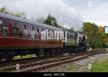 Flying Scotsman Dampflokomotive Stockfoto