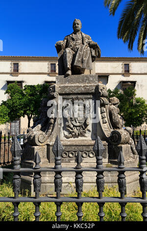 Palacio Domecq, Jerez de la Frontera, Andalusien, Spanien, Europa Stockfoto