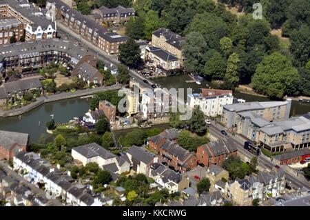 Oxford aus der Luft Stockfoto