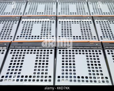 Internet Server Boxen Stockfoto