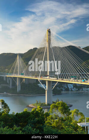 Ting Kau Brücke, Tsing Yi, Hongkong, China Stockfoto