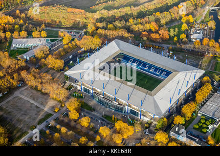 Schauinsland Travel Arena, Wanheim Sports Park, Wedau Sports Park, Wedau an der Wedau Regatta Course, Duisburg, Ruhrgebiet, Nordrhein-Westfalen, Deutschland Stockfoto