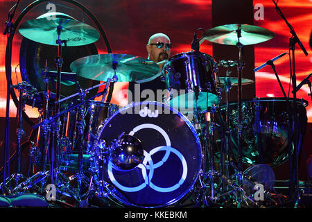 Hollywood, FL - Mai 03: Jason Bonham der Jason Bonham Led zeppelin Erfahrung führt im Hard Rock Live im Seminole Hard Rock Hotel & Casino am 3. Mai 2015 in Hollywood, Florida Personen: Jason Bonham Stockfoto