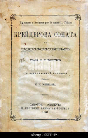 KreutzerSonata Stockfoto