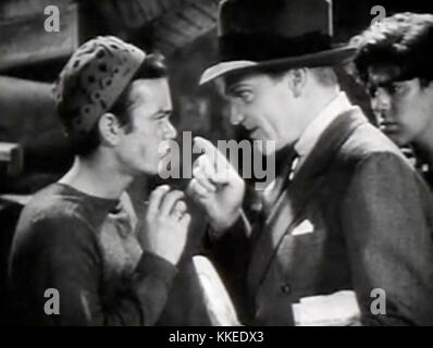 Leo Gorcey und James Cagney in Engel mit schmutzigen Gesichtern trailer Stockfoto