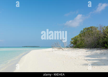 Noonu raafushi Malediven Stockfoto