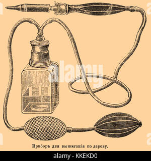 Seite aus dem Brockhaus and Efron Enzyklopädic Dictionary, Band 14, Eintrag 500-02, mit historischen und kulturellen Informationen. Bild aus dem enzyklopädischen Archiv. Stockfoto