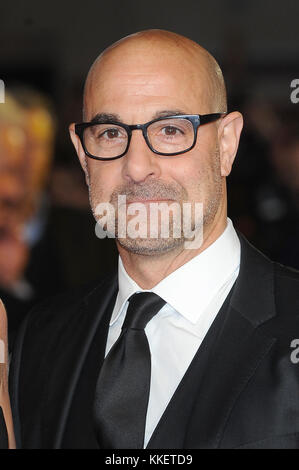 Stanley Tucci besucht die Weltpremiere der Hunger Games: mockingjay Teil 1 im Odeon Leicester Square in London. 10. November 2014 © Paul Treadway Stockfoto