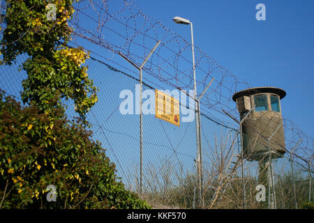 Florenz, Italien. 4. Dezember, 2017. US-Militärbasis. Florenz. Italien wird schnell zu einem der mächtigen militärischen Partner für USA Credit: Lorenzo codacci/Alamy leben Nachrichten Stockfoto