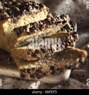 Banane Mutter Brot Stockfoto