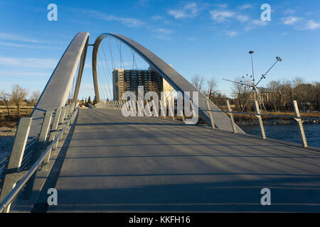 George C. King Bridge Calgary ab Stockfoto