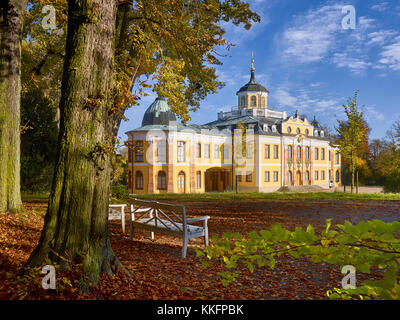 Schloss Belvedere bei Weimar, Thüringen, Deutschland Stockfoto