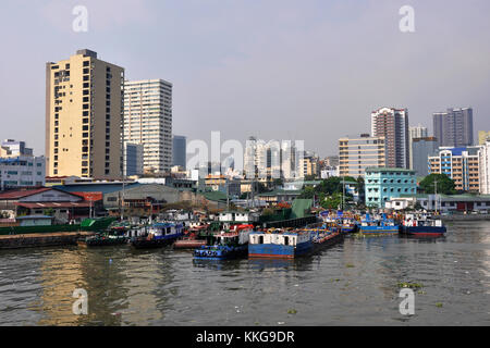 Philippinen, Luzon, Manila, Insellandschaft Stockfoto