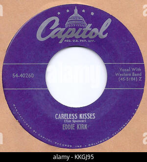 Capitol 57-40260 - CarelessKisses Stockfoto