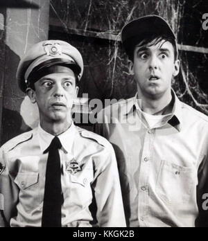 Don Knotts Jim Nabors Andy Griffith Show 1964 Stockfoto