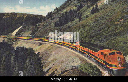 Great Northern Railway Empire Builder Stockfoto