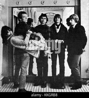 Eine Fotografie oder ein historisches Dokument im Zusammenhang mit der Great Society, einer Reihe von internen Programmen, die 1965 von Präsident Lyndon B. Johnson ins Leben gerufen wurden, um Armut und Rassenunrecht zu beseitigen. Stockfoto