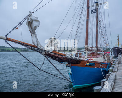 Grosse-Ile Schoner, Lunenburg, Nova Scotia, Kanada. Stockfoto