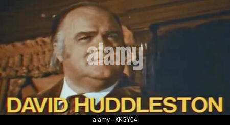 David Huddleston, ein 1930 geborener US-amerikanischer Schauspieler, trat von 1960 bis 2009 in zahlreichen Filmen und Fernsehserien auf, darunter Santa Claus: The Movie und The Big Lebowski. Stockfoto