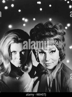 Elizabeth Montgomery Agnes Moorehead Bewitched 1966 Stockfoto