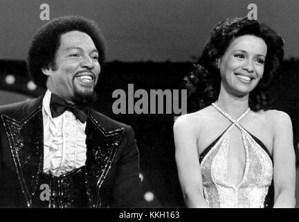 Marilyn McCoo Billy Davis, Jr. 1977 Stockfoto