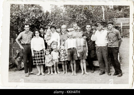 Dieser Eintrag bezieht sich auf eine Gruppe aus der persönlichen Sammlung von P.șlaru Bogdan Cosmin mit einem Bild, das am 18. Februar 2014 aufgenommen wurde. Für eine umfassendere Beschriftung sind weitere Details erforderlich. Stockfoto