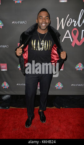 Los Angeles, Ca, USA. Nov. 2017. Major beim 30-Jährigen Konzert der AIDS Healthcare Foundation im Shrine Auditorium in Los Angeles am 30. November 2017 Credit: Koi Sojer/Snap'n U Photos/Media Punch/Alamy Live News Stockfoto