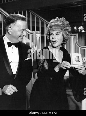 Maurice Evans Agnes Moorehead Bewitched Stockfoto