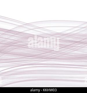 Violett Aquarell wave Linien Hintergrund Muster, Stock Vektor