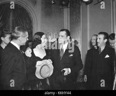 Gail Patrick Herbert Marshall Mad Über Musik 1938 Stockfoto