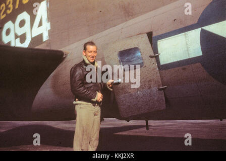 457. Bombardement Gruppe - B-17 Fliegende Festung - Besatzung.Fitch Stockfoto