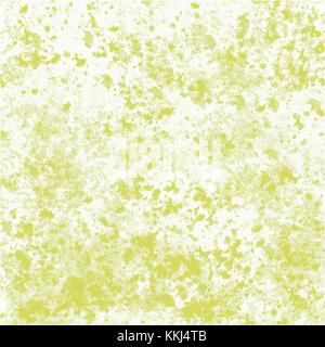 Lime Green unregelmäßige Aquarell dot Muster auf weißem Hintergrund, Vector Illustration Stock Vektor