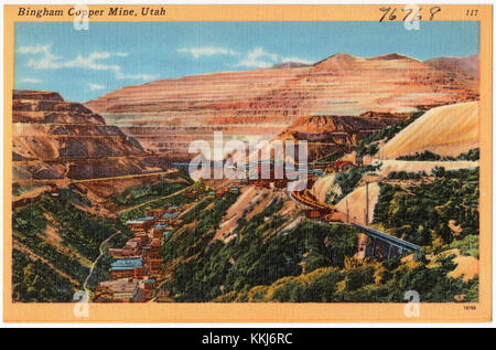 Bingham Copper Mine, Utah (76768) Stockfoto