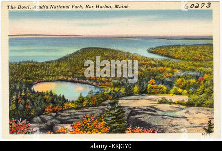 The Bowl, Acadia National Park, Bar Harbor, Maine (60273) Stockfoto