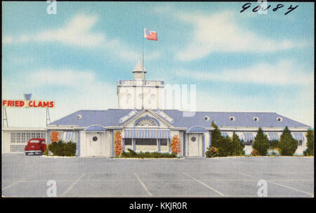 The Lobster Cabin, Point of Pines, Route 1A, Revere, Massachusetts (90184) Stockfoto